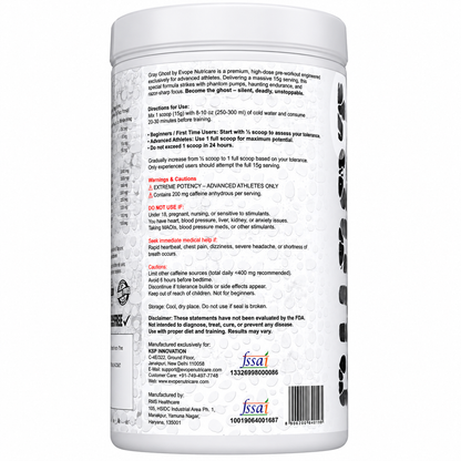 EVOPE Gray Ghost Pre-workout