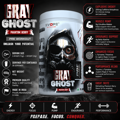 EVOPE Gray Ghost Pre-workout