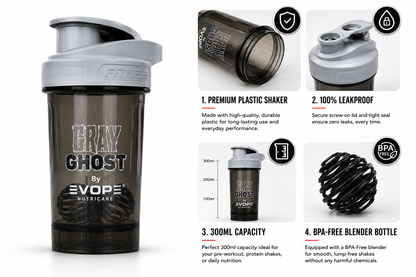 EVOPE Gray Ghost Premium Shaker 300ml
