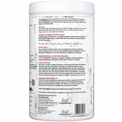 EVOPE Muscle Fury Pre-workout