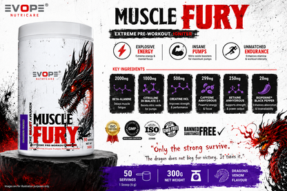 EVOPE Muscle Fury Pre-workout